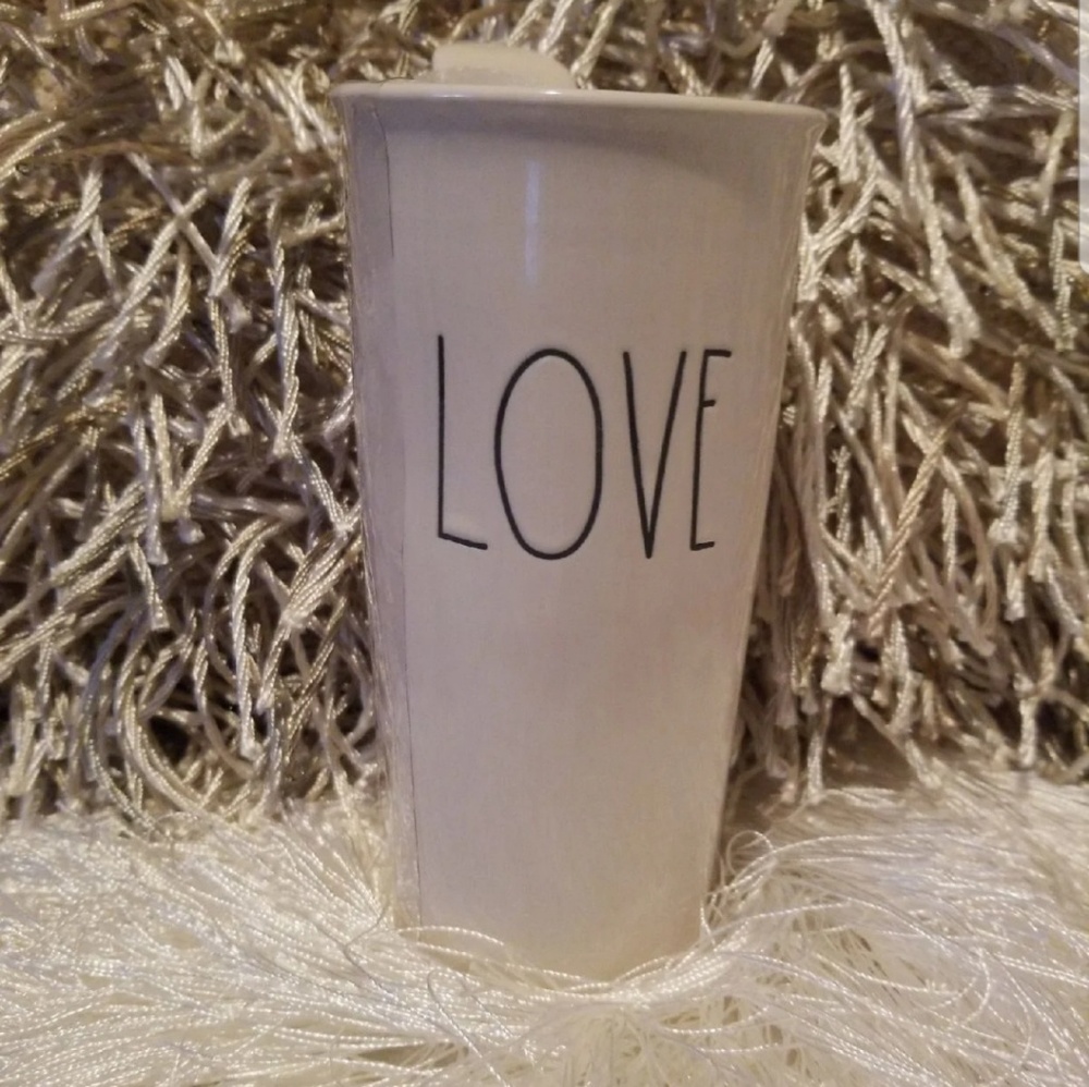 Rae Dunn "Love" Travel Mug
